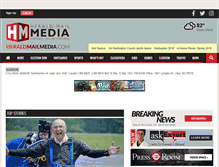 Tablet Screenshot of heraldmailmedia.com